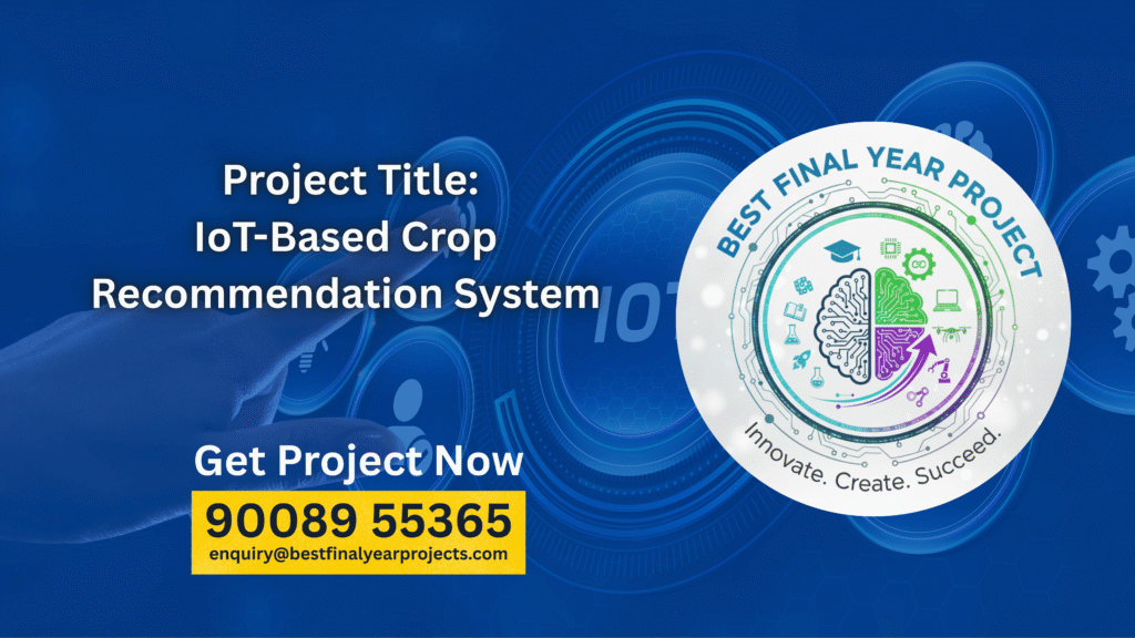 IoT-Based Crop Recommendation System