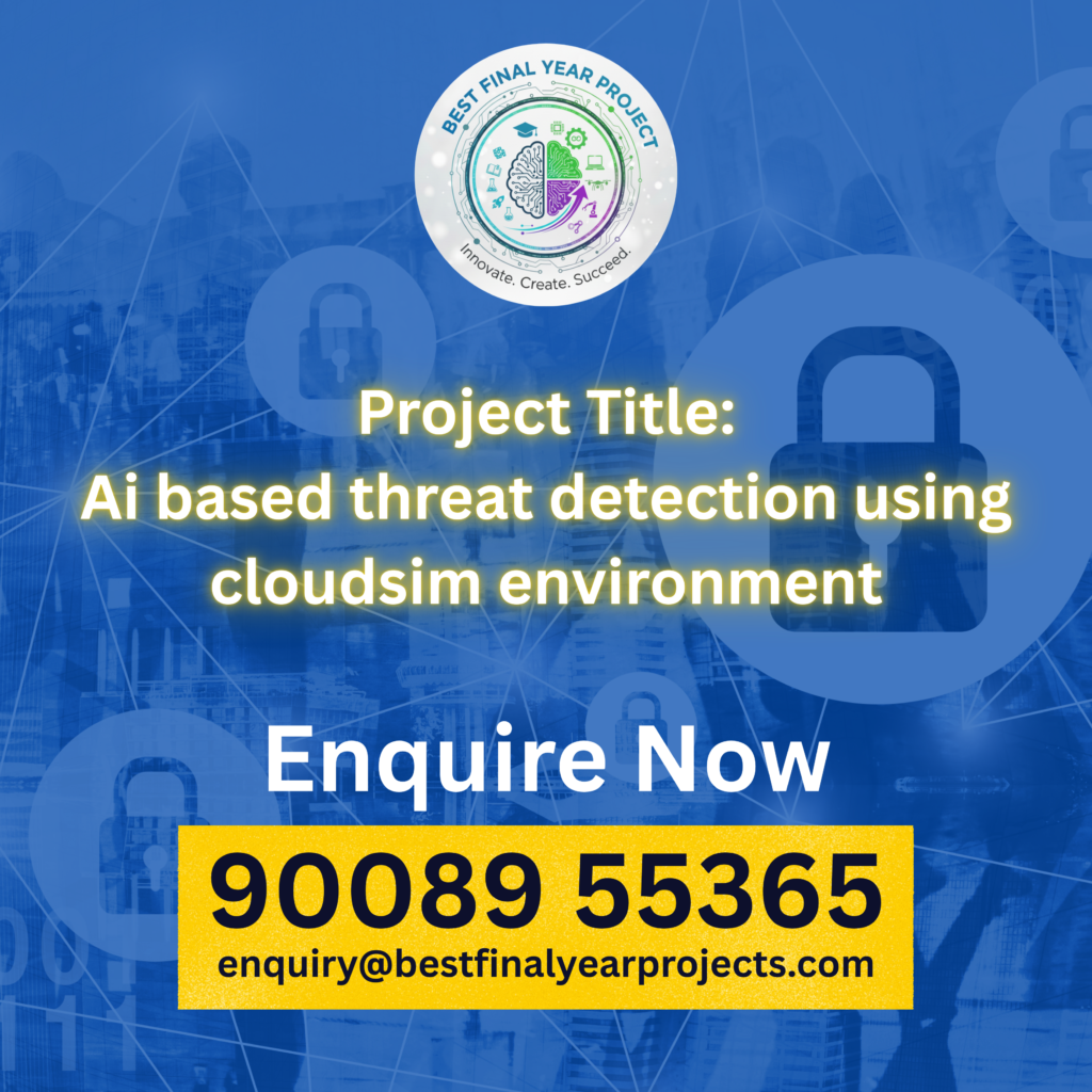 Ai based threat detection using cloudsim environment featured image