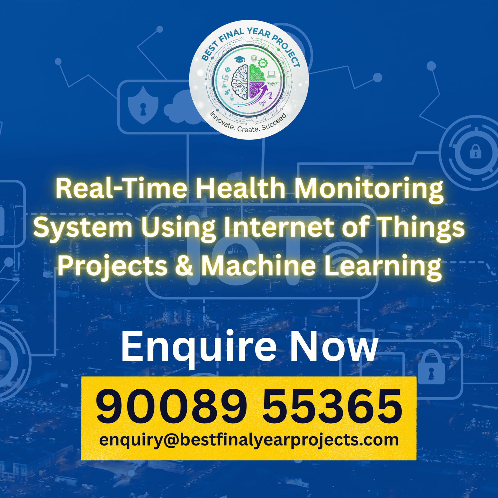 Real-Time Health Monitoring System Using Internet of Things Projects & Machine Learning (