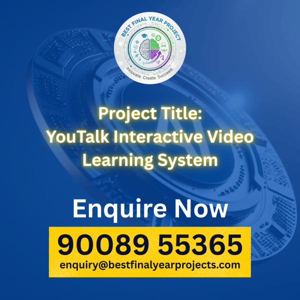 Final year project on YouTube